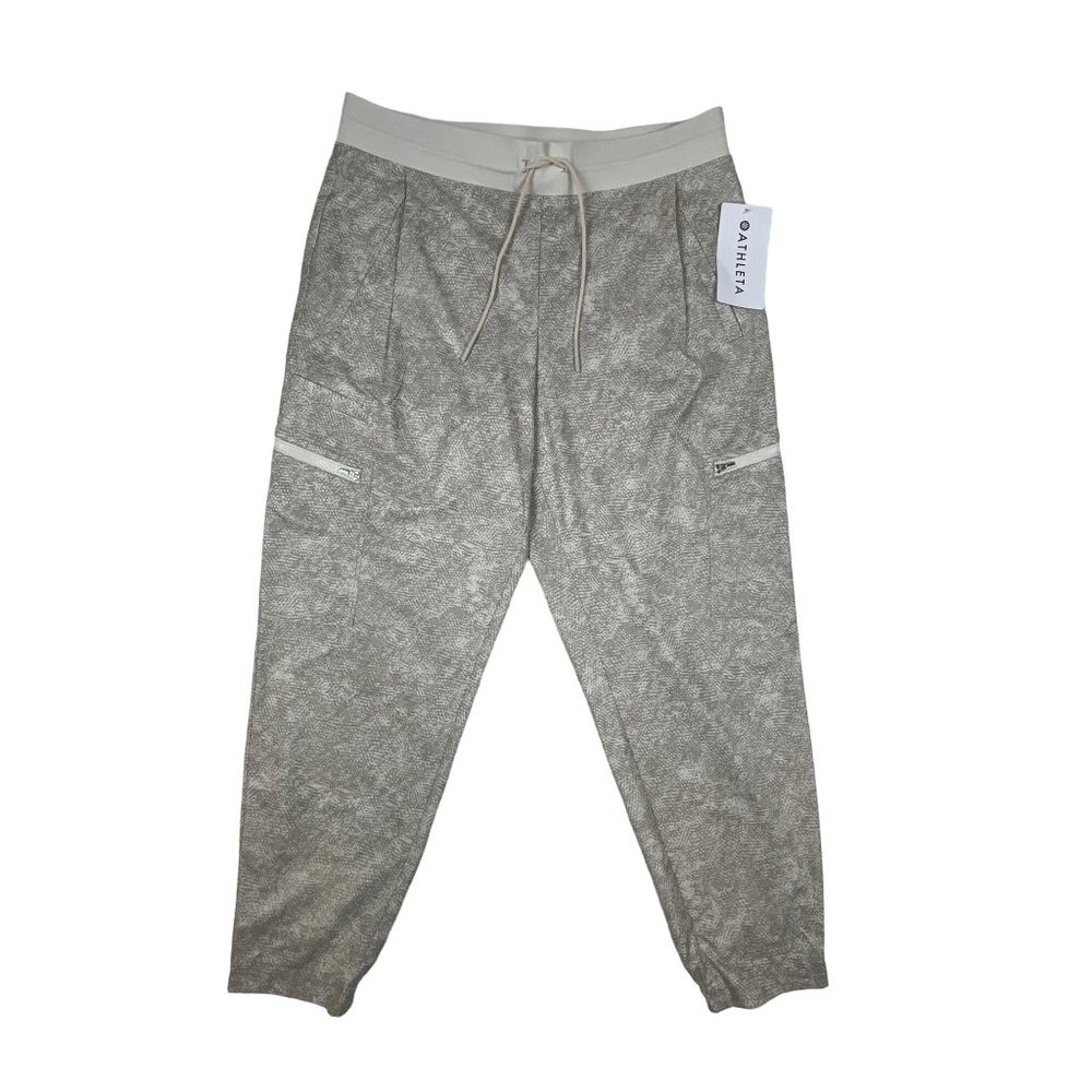 Athleta Women's Venture Printed Jogger Pants Sz 12